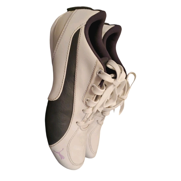 Puma white leather sneaker - Picture 1 of 6